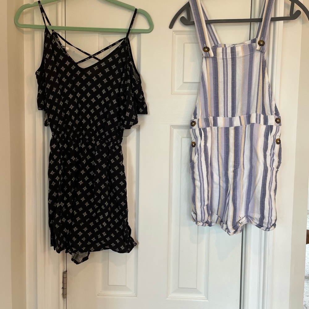 Hollister Rompers, S and XS
